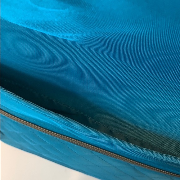 Travelon RFID Nylon Teal Blue Shoulder/ Crossbody Bag Travel Bag - Picture 5 of 10